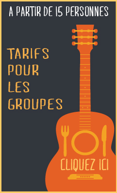 Tarifs restaurant pour les groupes Loir et Cher